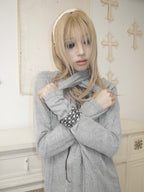 Scarf‑Effect Draped Tunic