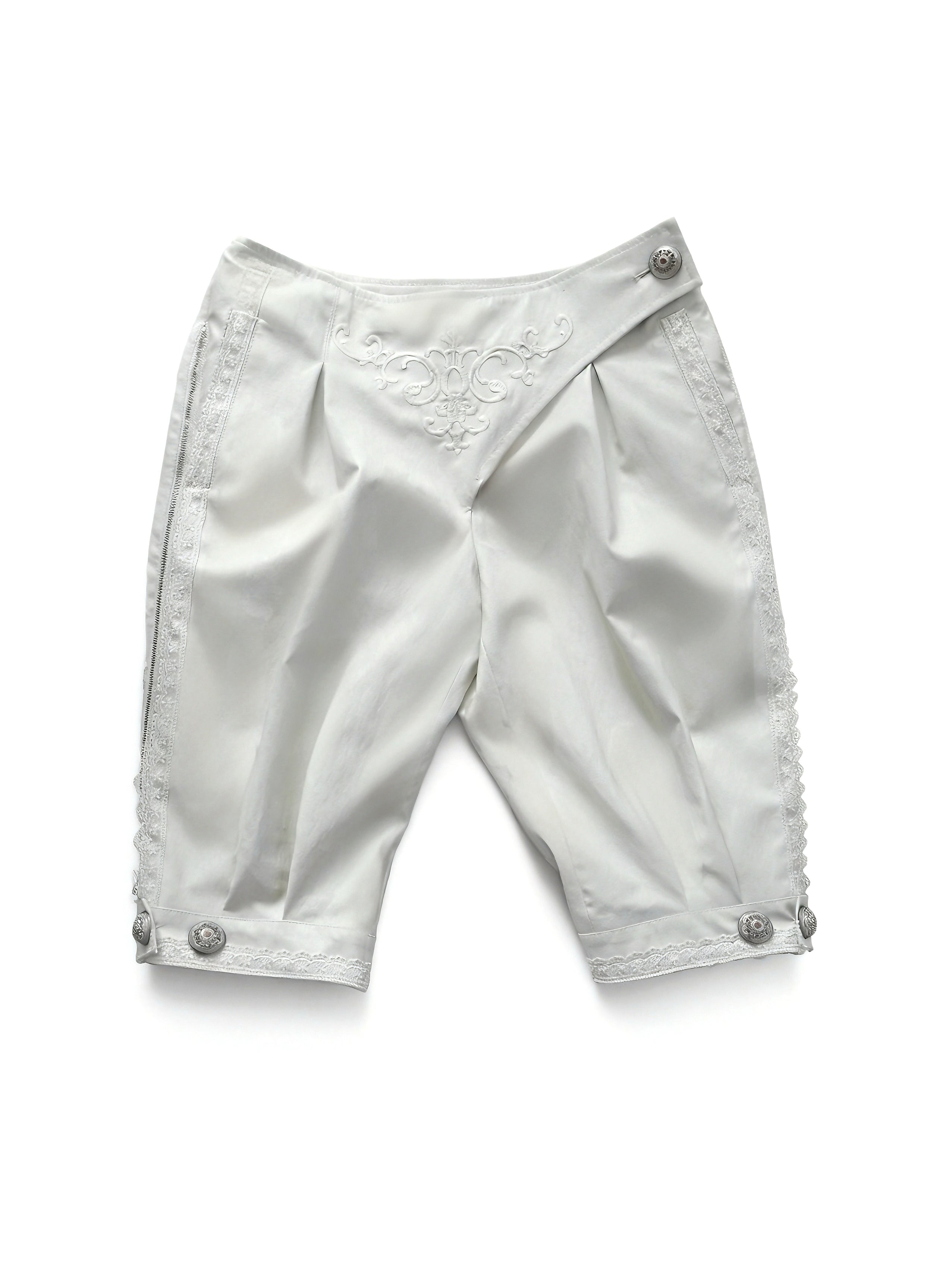 SnowCastle Embroidered leather breeches