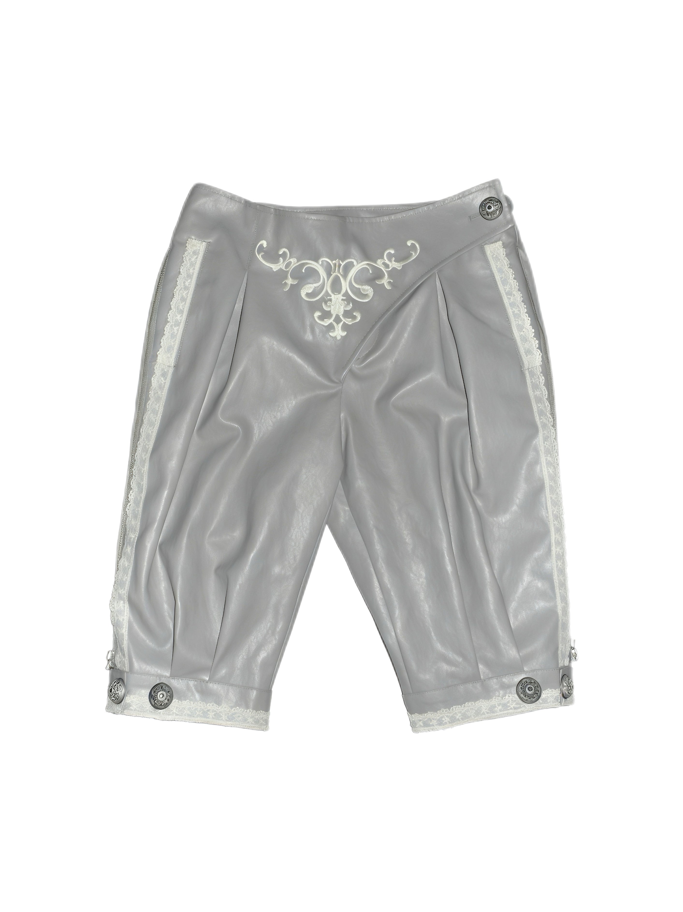 SnowCastle Embroidered leather breeches