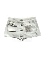 SnowCastle Love Letter Mini Skirt