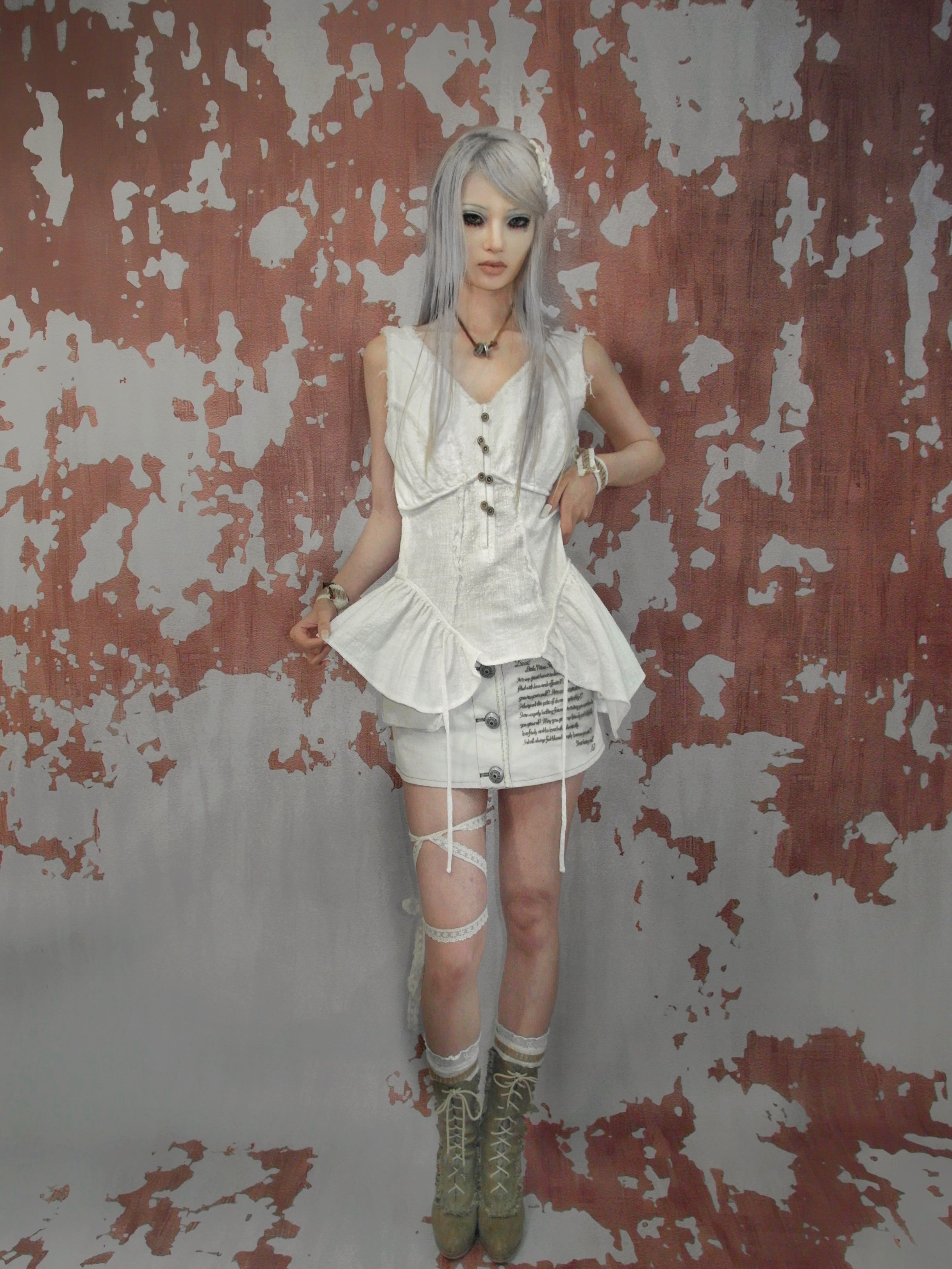 SnowCastle fuzzy vest