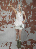 SnowCastle Love Letter Mini Skirt
