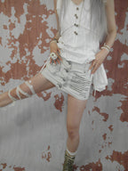 SnowCastle Love Letter Mini Skirt