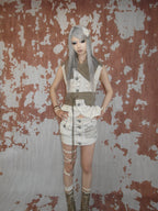SnowCastle Love Letter Mini Skirt