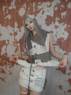 SnowCastle Love Letter Mini Skirt