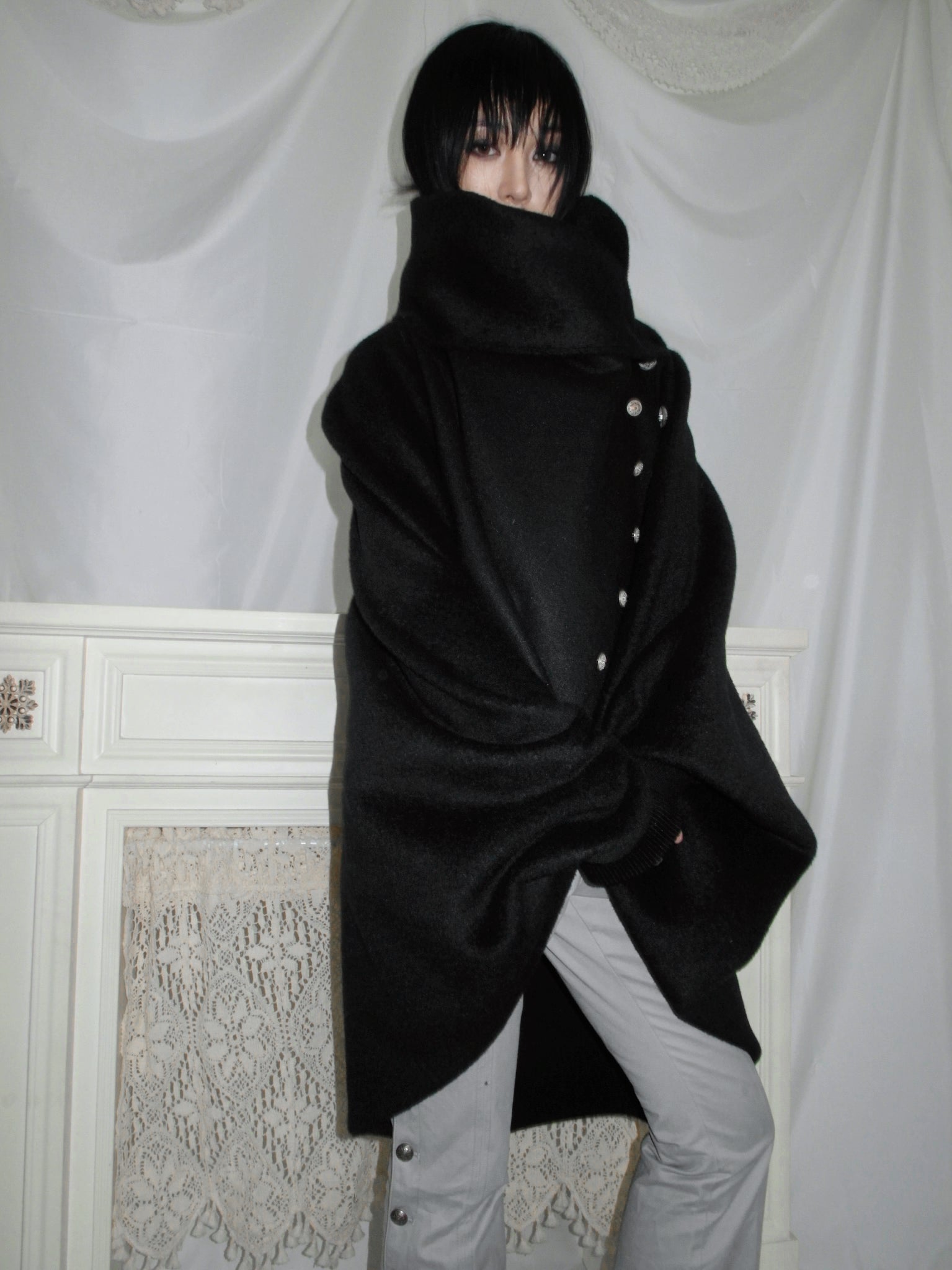 Unrestricted medieval knight's cloak