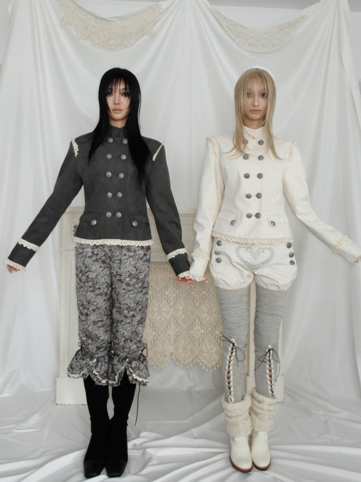 Snow Knight Court Button-Down Jacket