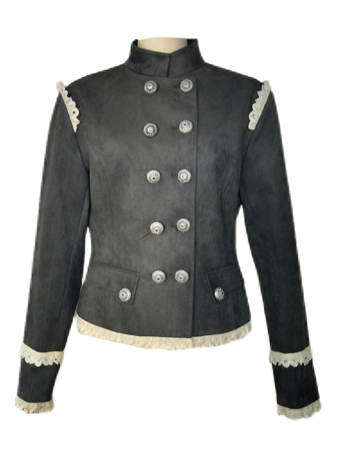 Snow Knight Court Button-Down Jacket