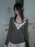 Medieval embroidered top