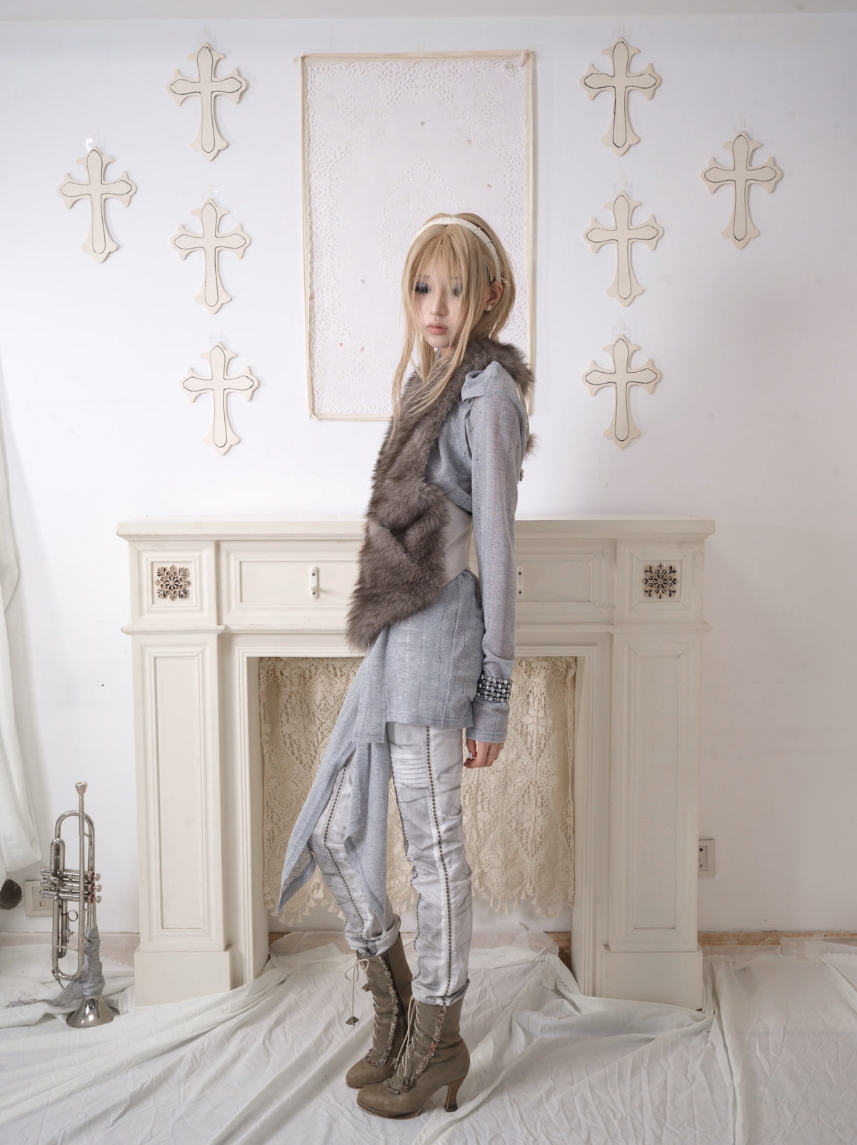 Faux‑Fur Nomadic Vest