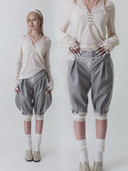 SnowCastle Embroidered leather breeches