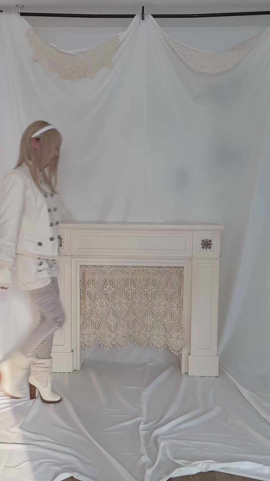 Snow Knight Court Button-Down Jacket